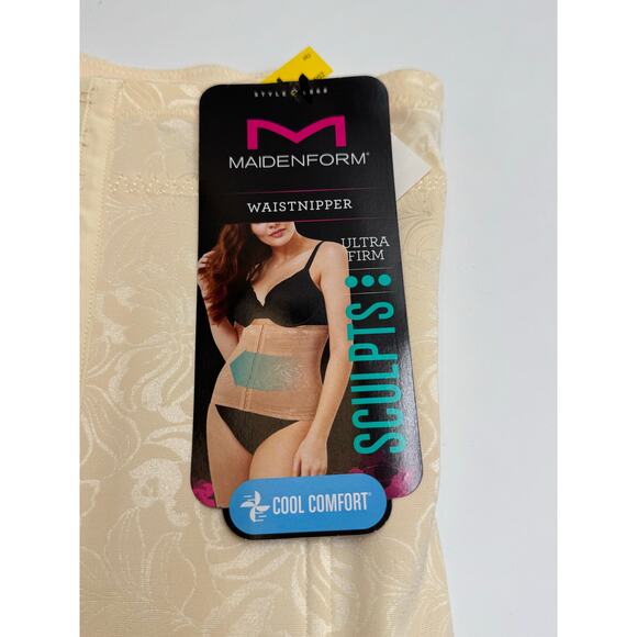 Maidenform Cool Comfort Ultra Firm Waistnipper Shaper New Size Medium - Picture 4 of 7